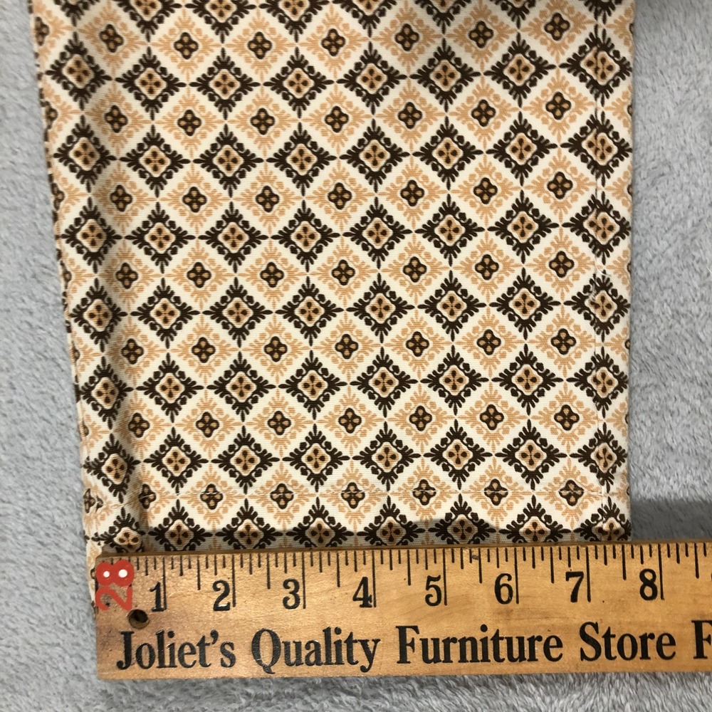 Talbots Stretch Patterned Crop Pants Geometric Pr… - image 5